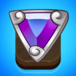 merge gems! android application logo